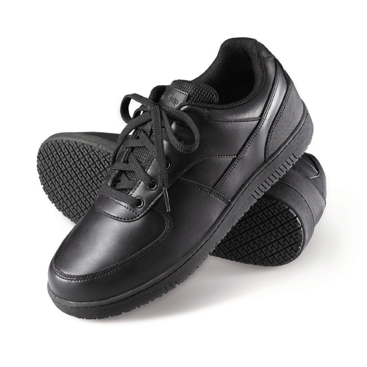 UPC 811863010002 product image for 210 Womens Slip-Resistant Athletic Work Shoes  Wide  Black | upcitemdb.com