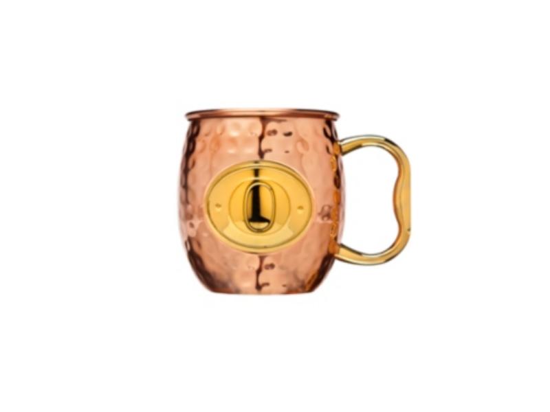 19354 20 oz Monogram O Moscow Mule Mug