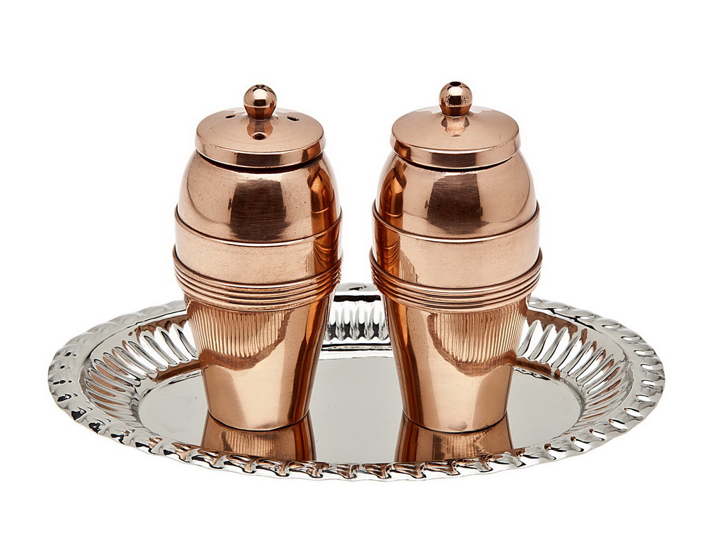 UPC 028199070017 product image for Godinger 7001 Auburn Salt & Pepper Shakers | upcitemdb.com