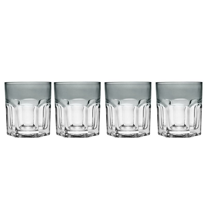 UPC 028199483152 product image for Godinger 48315 9 oz Theo Double Old Fashioned Galss Smoke - Set of 4 | upcitemdb.com