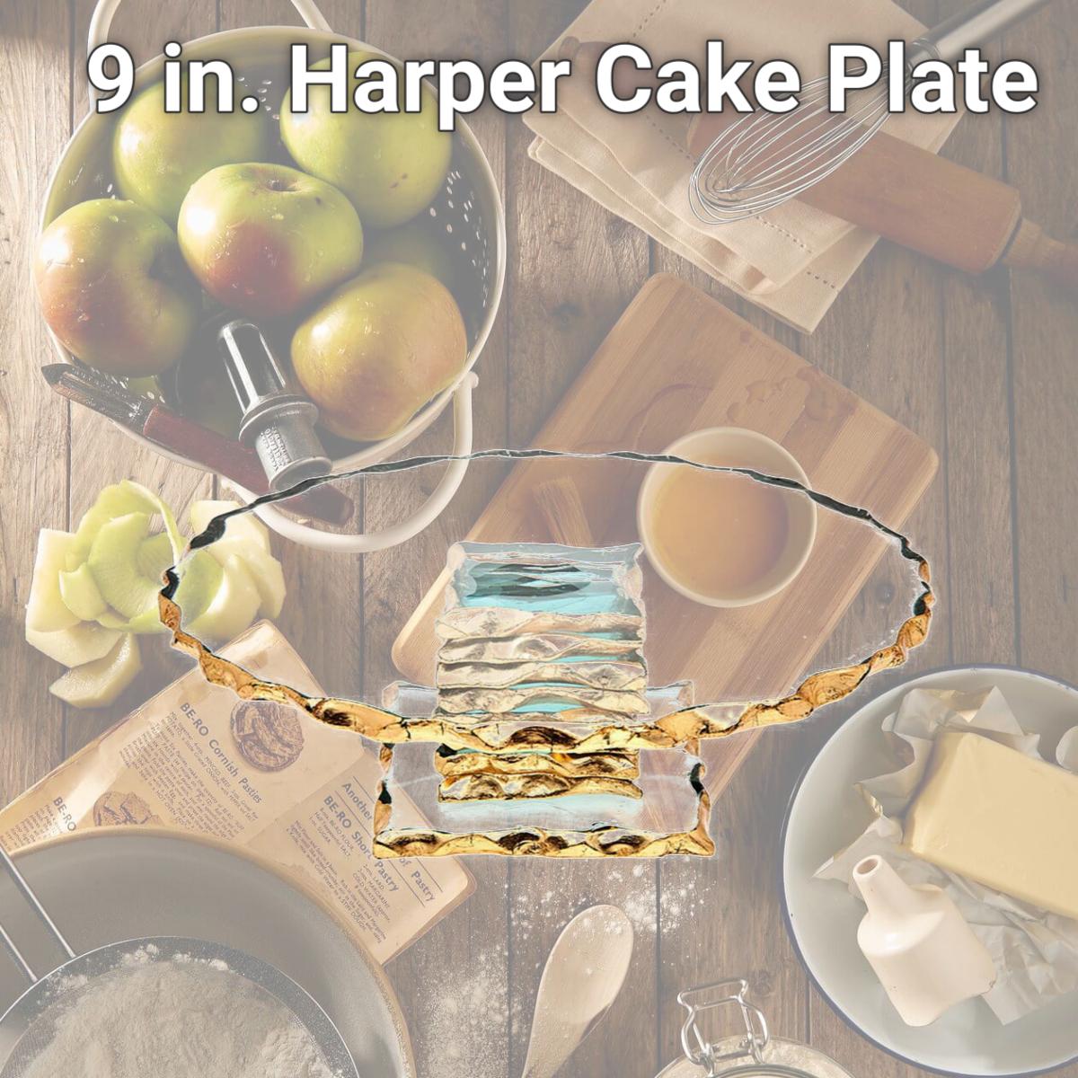 Picture of Godinger 48882 9 in. Harper Cake Plate
