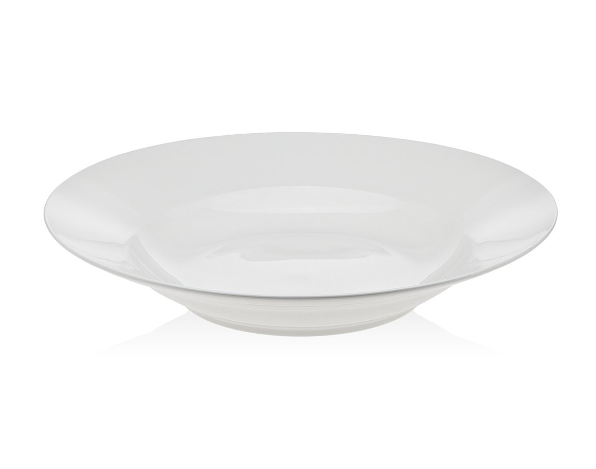 70138 9 In. Soup Plate, White
