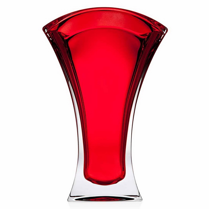 99271 12 In. Luna Red Vase
