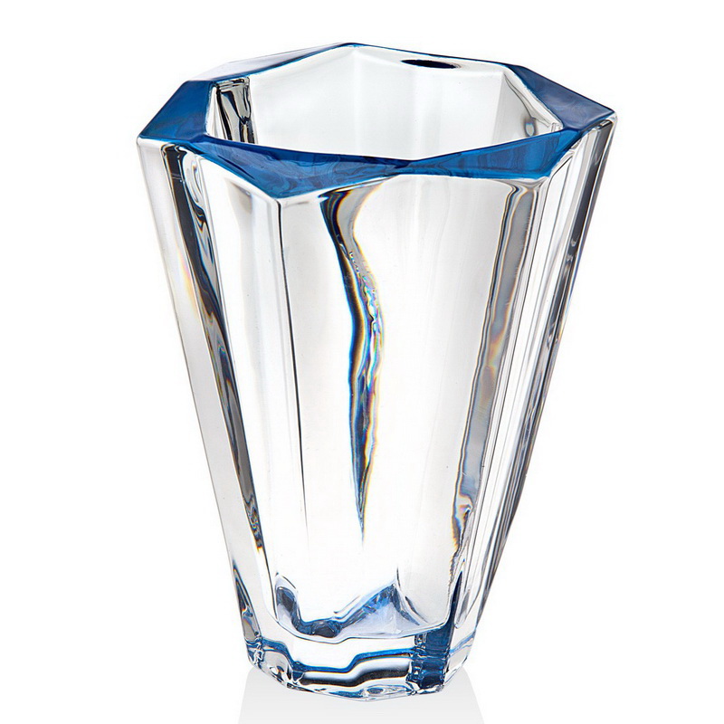 42833 7 In. Dorian Blue Accent Vase