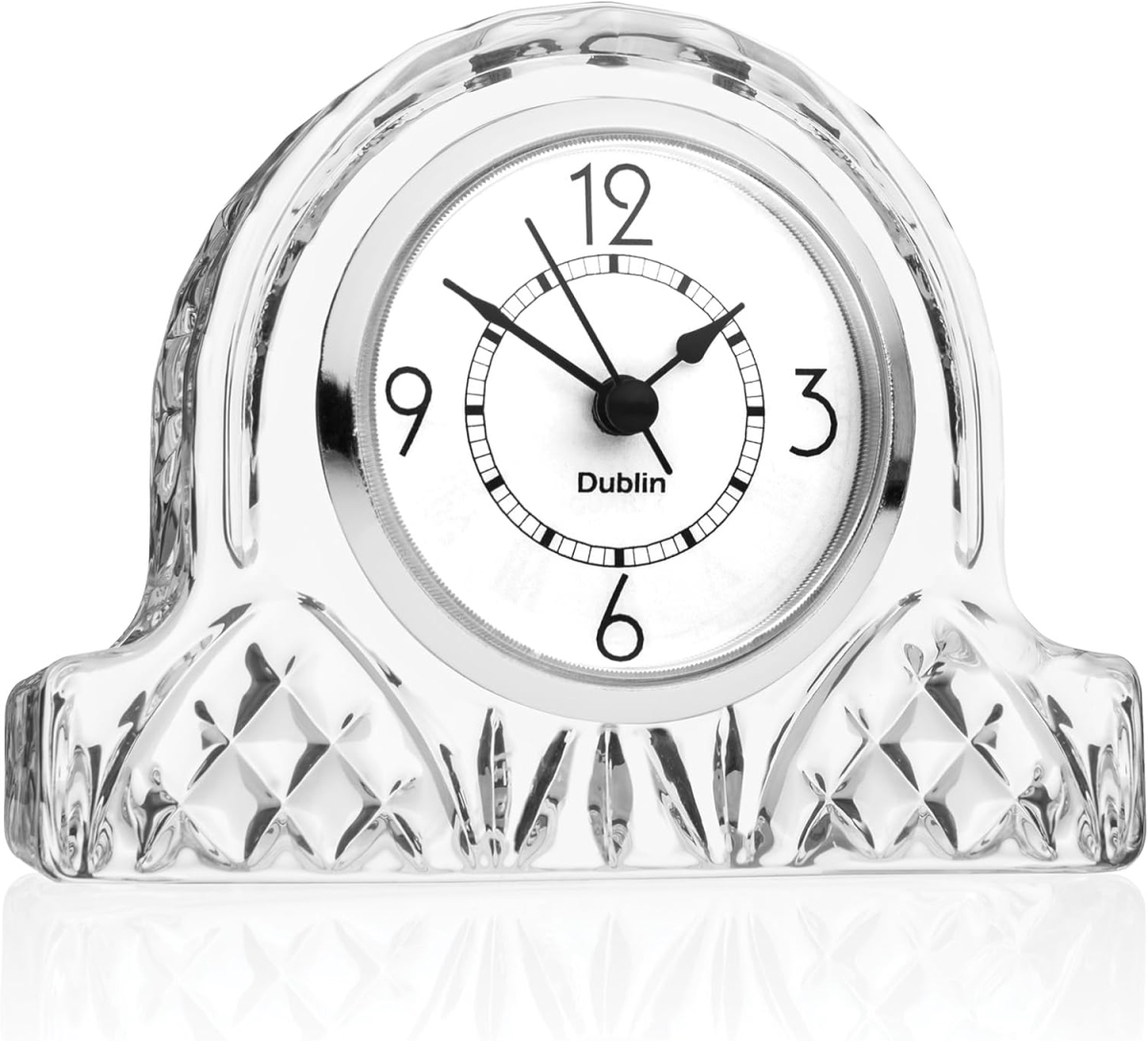 29064 Nixxi-Dublin Mantle Clock - Clear