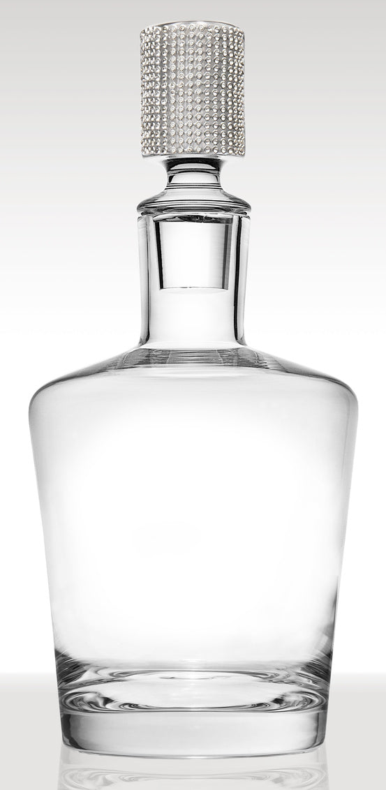 28158 Aspect Whiskey Decanter with Bling Stopper