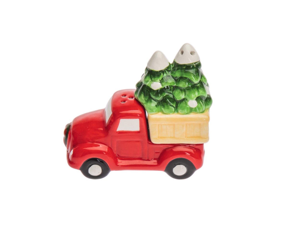 UPC 028199127988 product image for 12798 Christmas Pickup Car with Salt & Pepper Shaker Set | upcitemdb.com