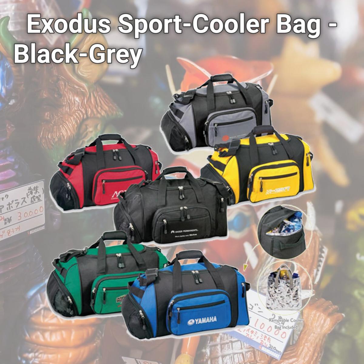 Picture of Golden Pacific 17510KG Exodus Sport-Cooler Bag - Black-Grey