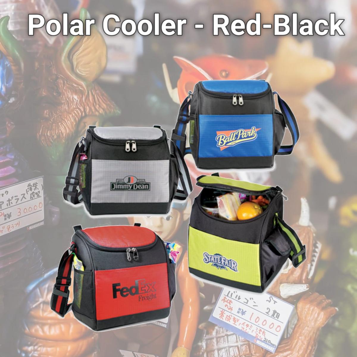 Picture of Golden Pacific 9832R Polar Cooler - Red-Black