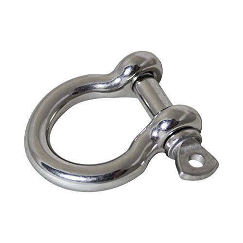 472054 6 Mm Stainless Steel Screw Pin Jis Type Forged Bow Shackle