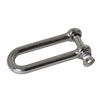 472085 8 Mm Stainless Steel Long D Shackle Screw Pin Forged