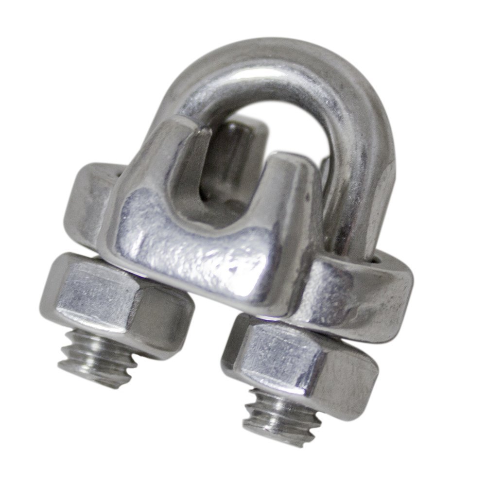 472191 18 In. Stainless Steel Wire Rope Clip Heavy Duty Us Type
