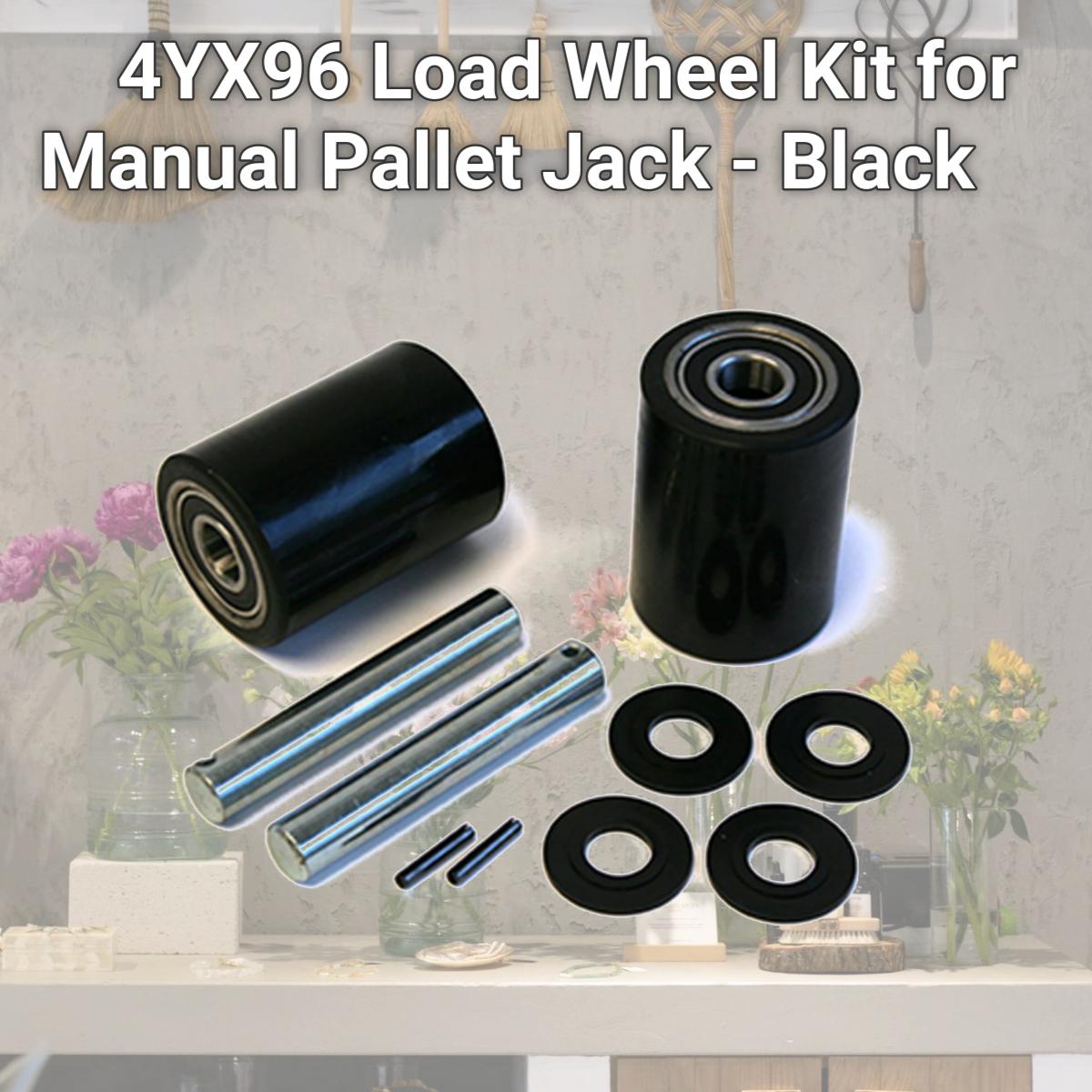 Picture of Dayton GWK-4YX96-LW á 4YX96 Load Wheel Kit for Manual Pallet Jack - Black