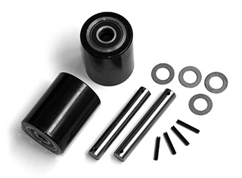 Gwk-ptw-lw Ultra-poly 70d Load Black Roller Assemblies With Bearings, Axles & Fasteners Load Wheel Kit