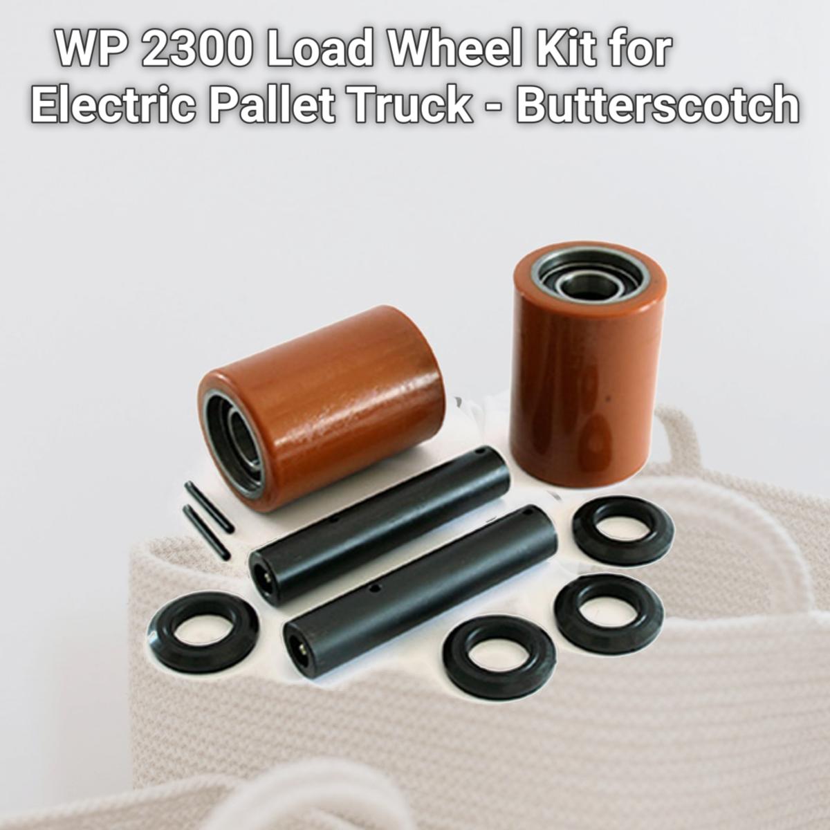 Picture of Crown GWK-WP2300-LW WP 2300 Load Wheel Kit for Electric Pallet Truck - Butterscotch