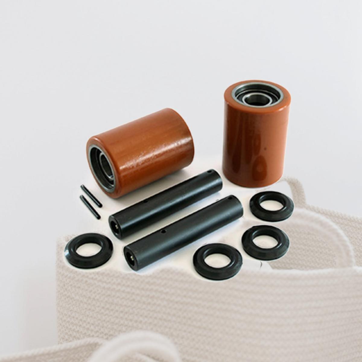 Picture of Crown GWK-WP2300-LW WP 2300 Load Wheel Kit for Electric Pallet Truck - Butterscotch