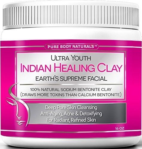 007027 8 Oz Indian Healing Clay Mask