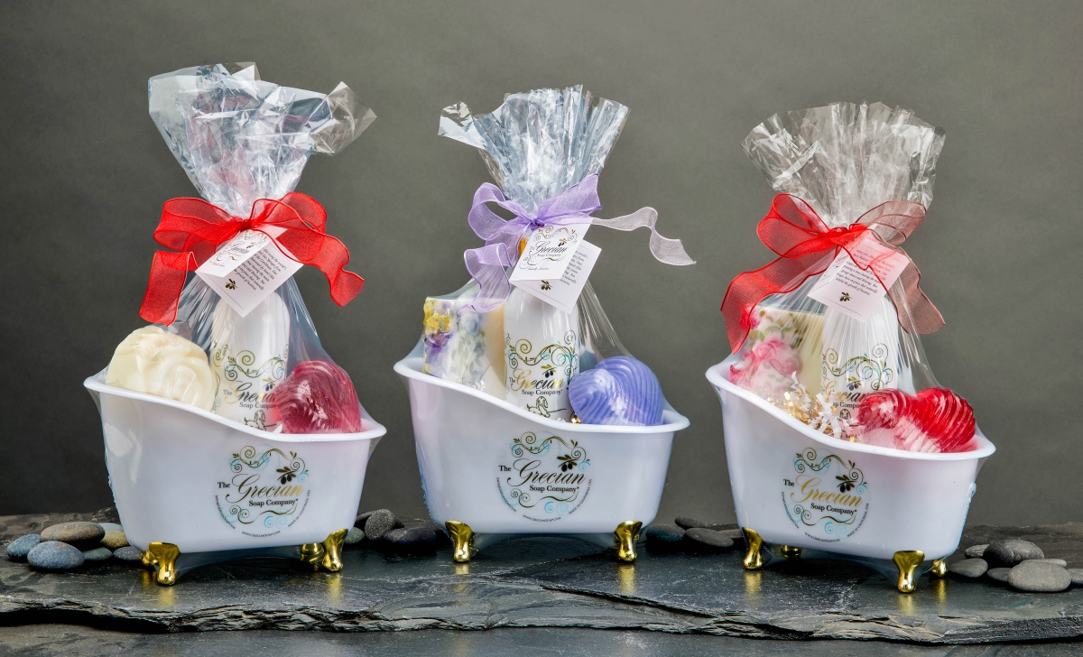 BTGV-14 Valentine & Moms Day Bathtub Gift Set - Plumeria
