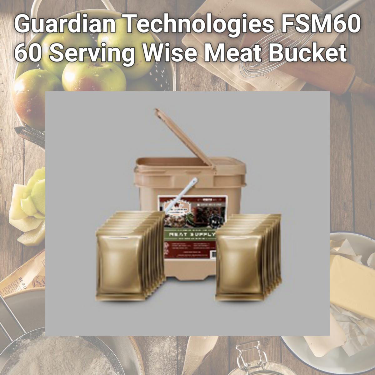 Picture of Guardian Technologies FSM60 60 Serving Wise Meat Bucket