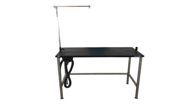 Gb48tst 48 In. Stainless Steel Stationary Grooming Table With Arm 36 In.