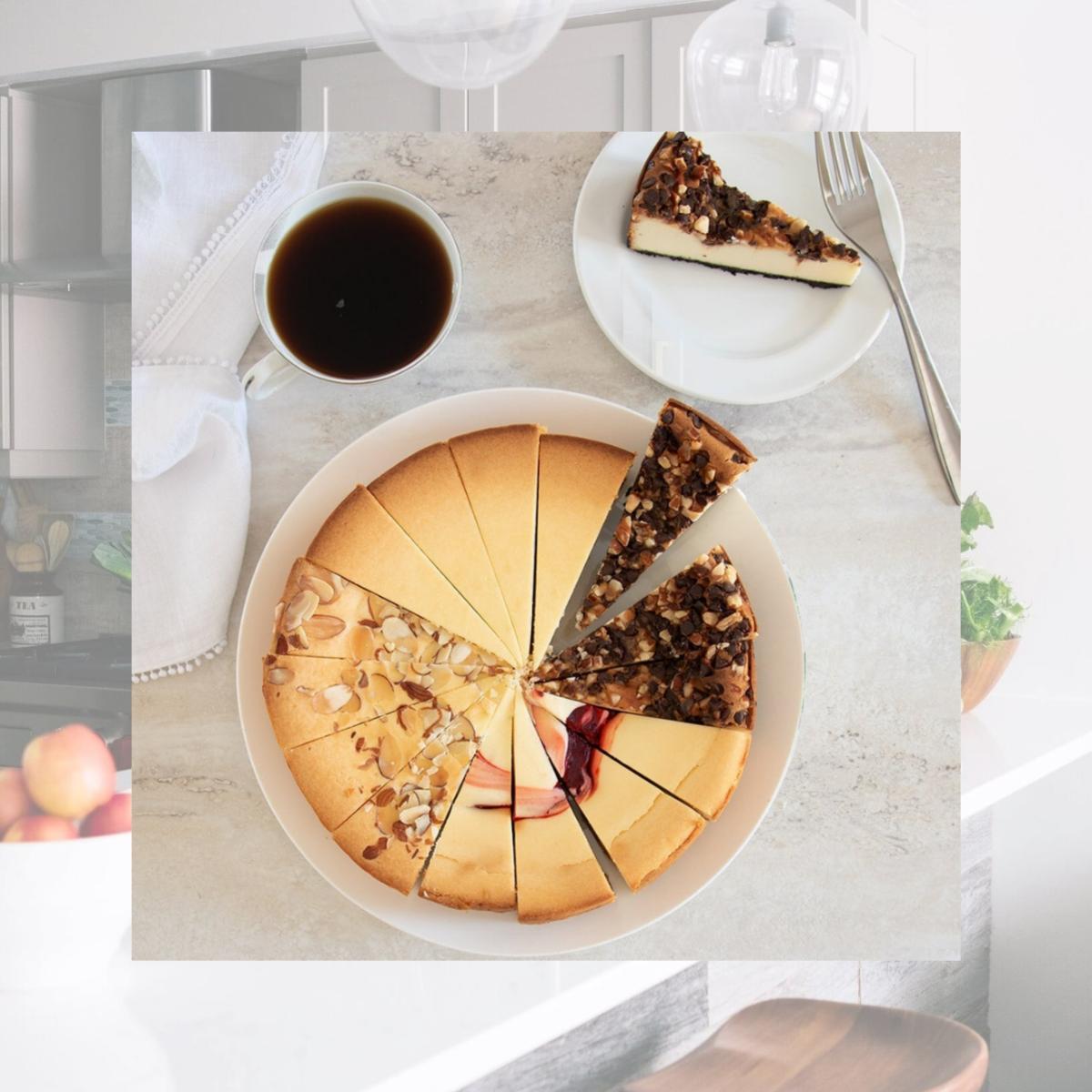Picture of Gourmet Gift Baskets 8001 Gourmet Cheesecake Sampler