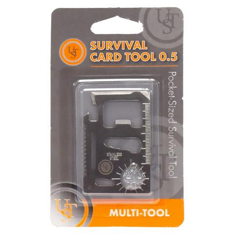20-mtl0004-02 0.5 Survival Card Tool, Silver