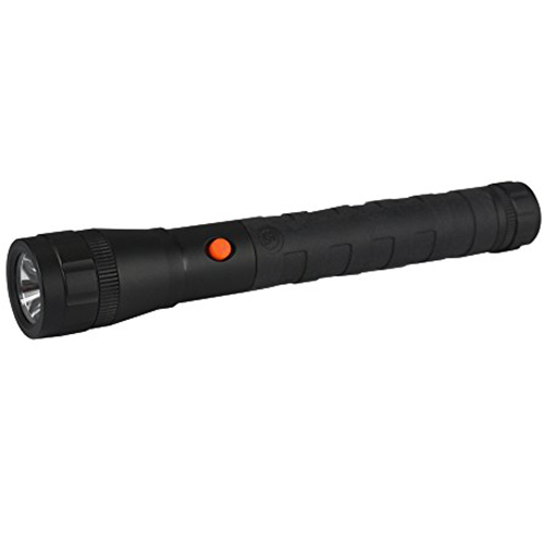 20-svl0015-01 Flashlight Led With 2 Aa Batteries, Black