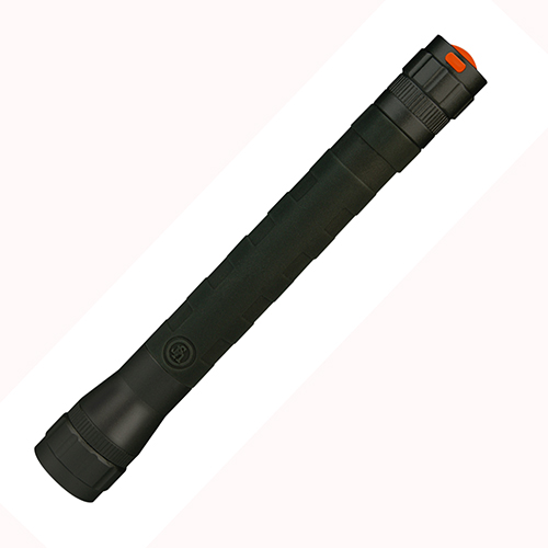 20-svl0014-01 Flashlight Led With 2 Aaa Batteries, Black