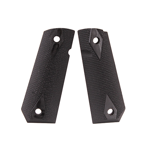 UPC 743108019597 product image for Hogue 1959 Govt Bobtail Checkered G10 Solid Grip Black | upcitemdb.com