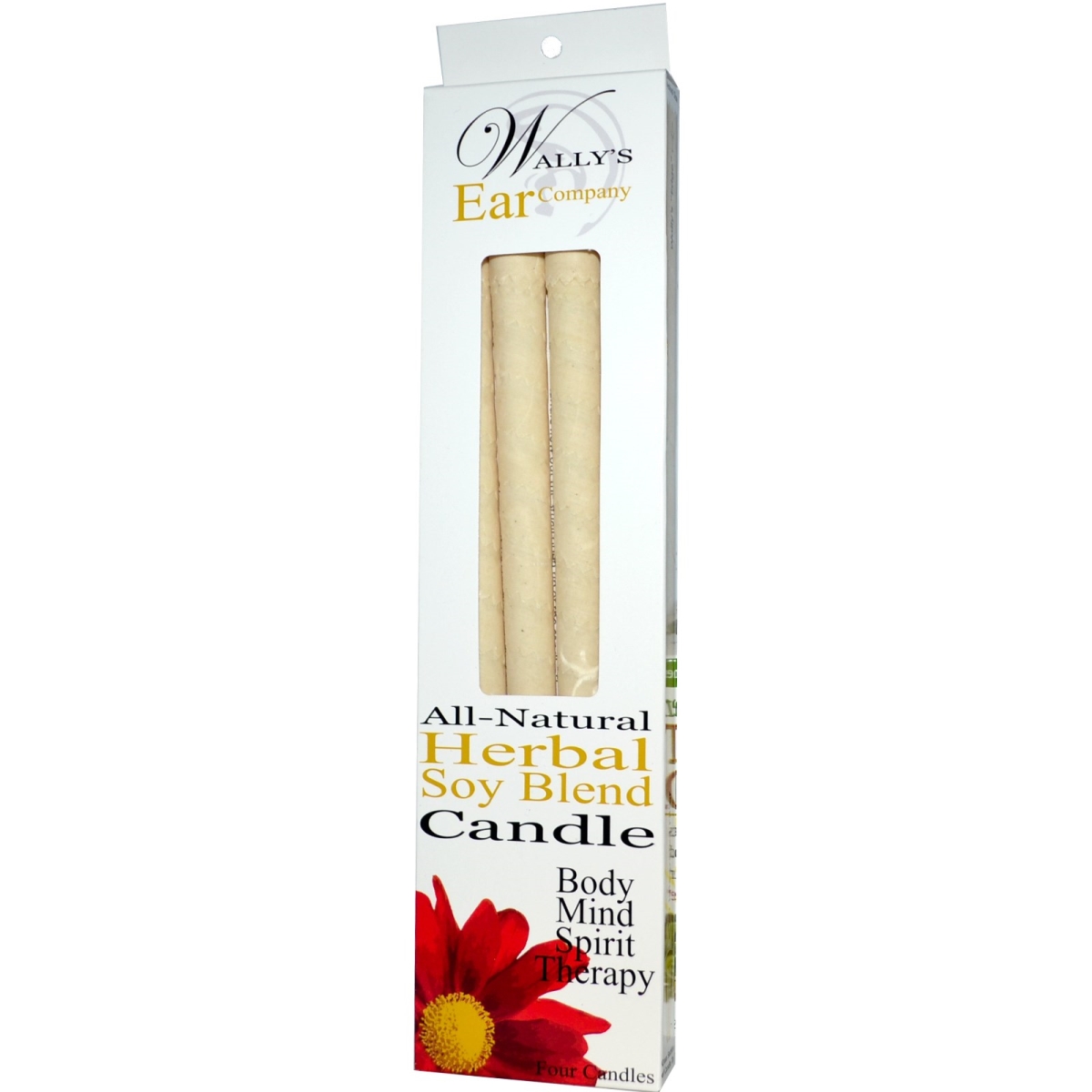 Khfm00903245 Herbal Soy Blend Ear Candle, 4 Count
