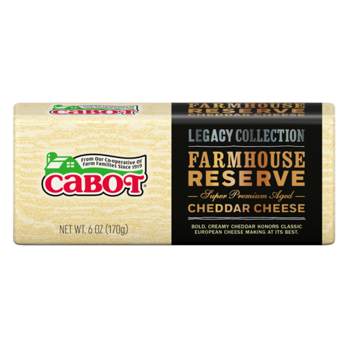 Cabot Creamery 6 oz Cheese Bar Cheddar Farmhouse Reserve