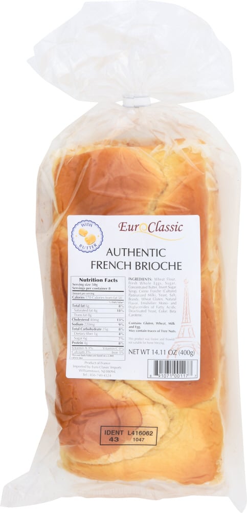 Authentic French Braided Brioche, 14.11 oz