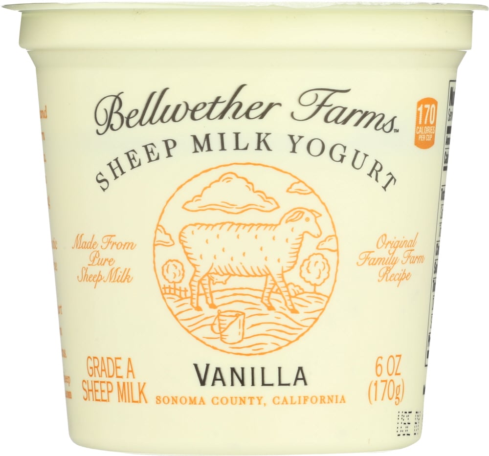 BELLWETHER FARMS, SHEEP MILK YOGURT, VANILLA