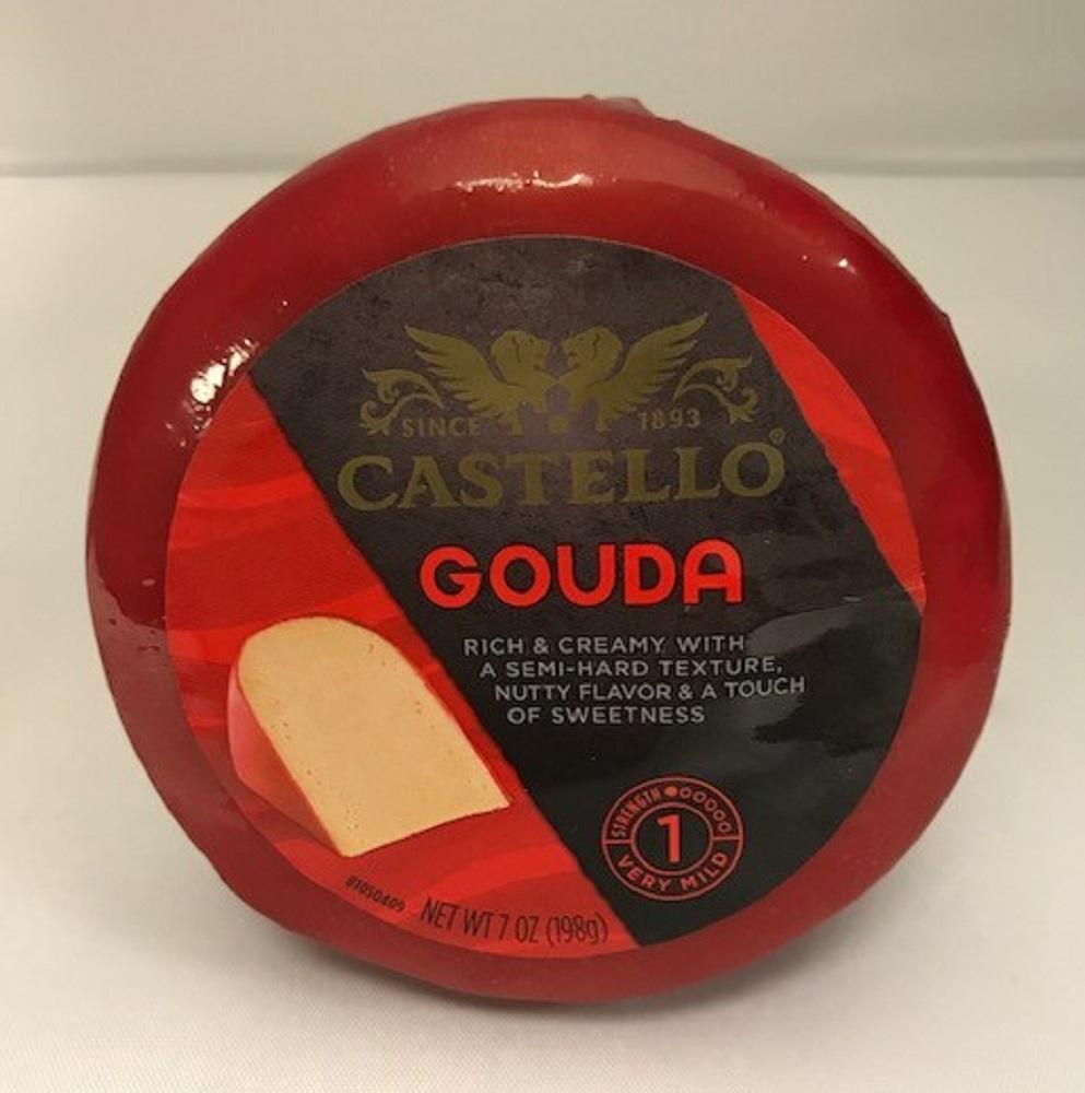 UPC 654858704490 product image for Castello KHFM00304481 Gouda Cheese Round - 7 oz | upcitemdb.com