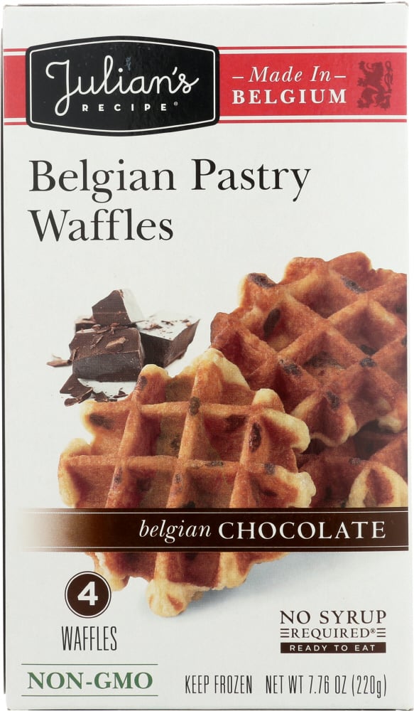 UPC 855971002221 product image for Julians Recipe KHFM00648766 Belgian Style Waffle Belgian Chocolate - 7.76 oz | upcitemdb.com