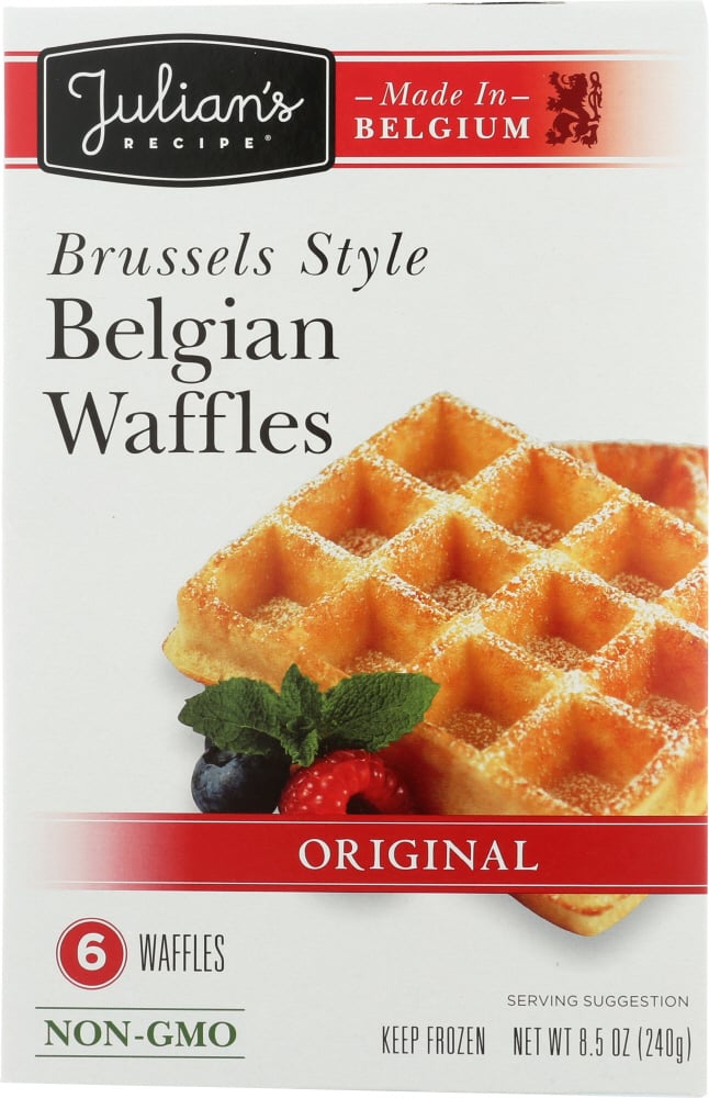 UPC 855971002283 product image for Julians Recipe KHFM00648006 Brussel Style Classic Belgian Waffle - 8.5 oz | upcitemdb.com