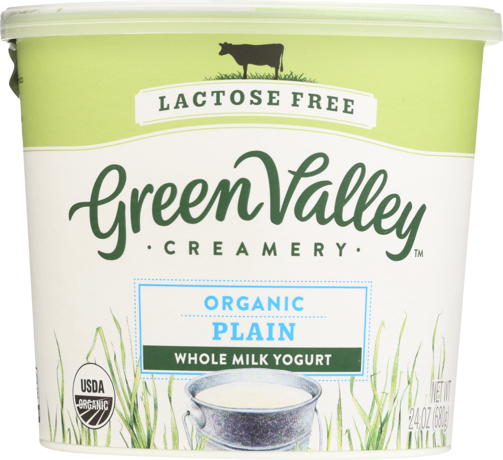 GREEN VALLEY ORGANICS, WHOLE MILK YOGURT