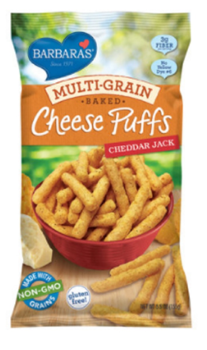 Khfm00312110 Multi-grain Baked Cheddar Jack Cheese Puffs - 5.5 Oz