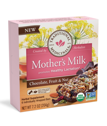 Khfm00315030 Bars Mothers Milk Organic - 7.2 Oz