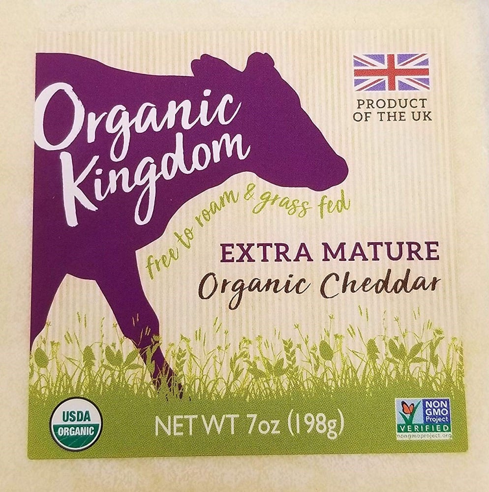 Extra Mature Organic Cheddar Cheese - 7 oz