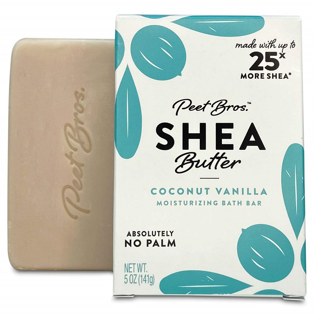 Peet Bros KHCH00354350 Shea Butter Coconut Vanilla Soap - 5 oz