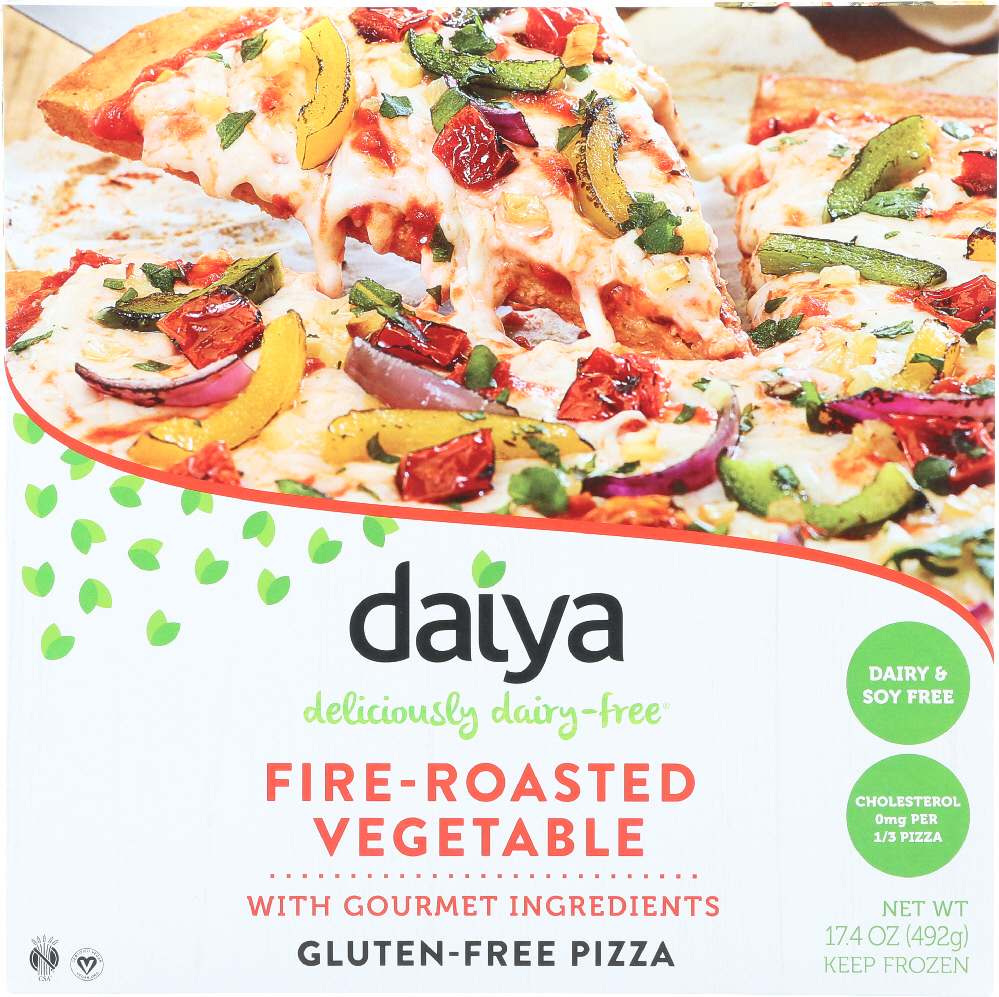 Upc Daiya Dairy Free Fire Roasted Vegetable Frozen Pizza