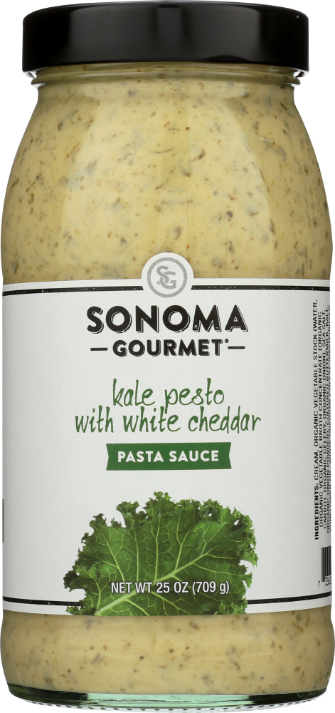 UPC 733636330059 product image for Sonoma Gourmet KHLV00260746 25 oz Kale Pesto White Cheddar Sauce Pasta | upcitemdb.com