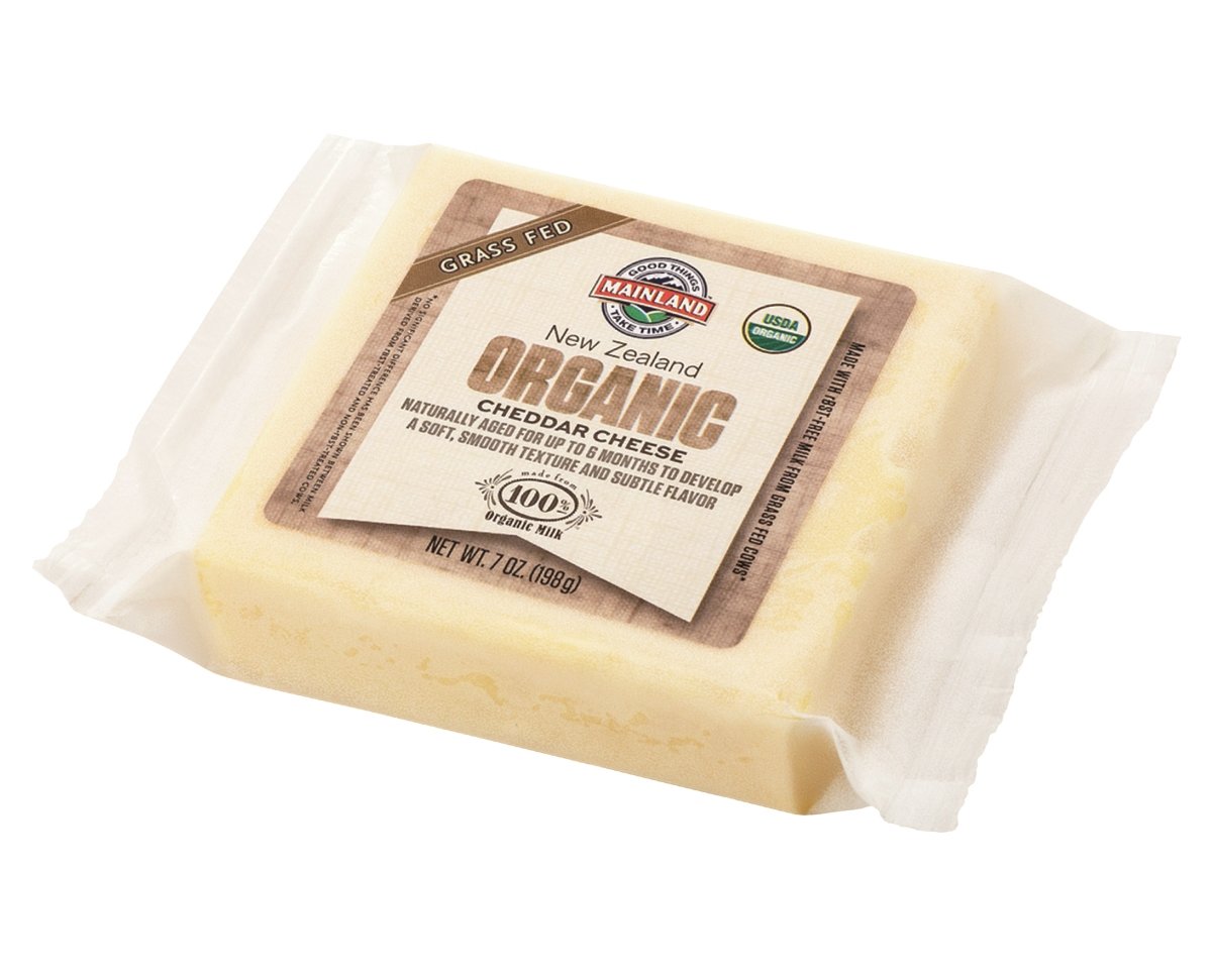 UPC 852358001815 product image for Mainland KHFM00257620 Organic Cheddar Cheese - 7 oz | upcitemdb.com