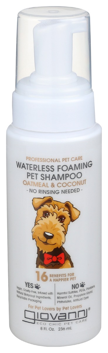 UPC 716237186874 product image for KHRM00386217 8 oz Oatmeal Coconut Foaming Pet Shampoo | upcitemdb.com