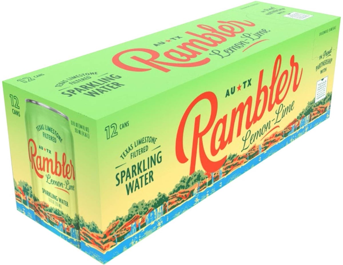 144 fl oz Lemon Lime Sparkling Water - Pack of 12