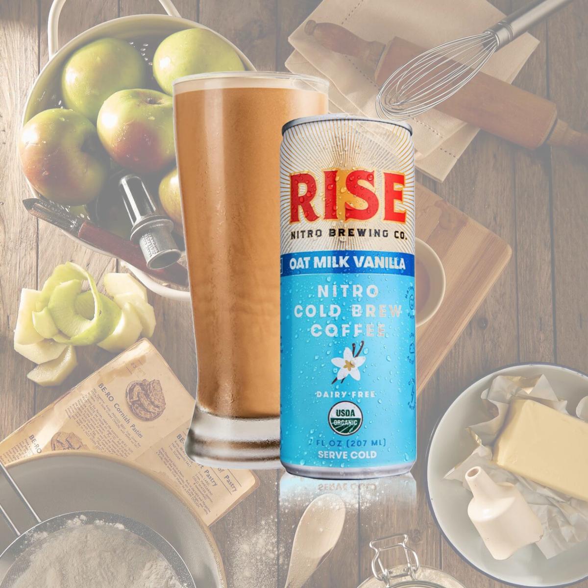 Picture of Rise Brewing KHRM00372996 7 fl oz Roasted Cold Brew Vanilla Coffee
