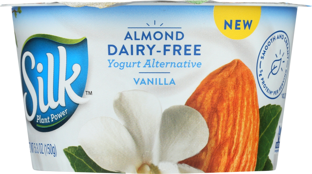 UPC 025293003972 product image for Silk KHFM00293409 Yogurt Cultured Almond Vanilla - 5.300 oz | upcitemdb.com