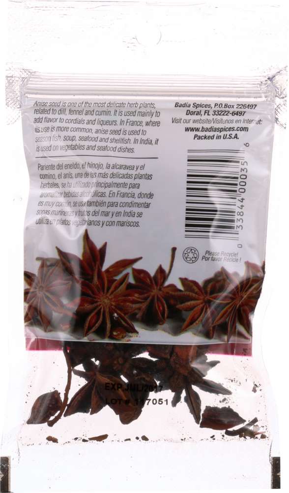 Picture of Badia KHFM00053101 0.5 oz Star Anise Cello Extracts