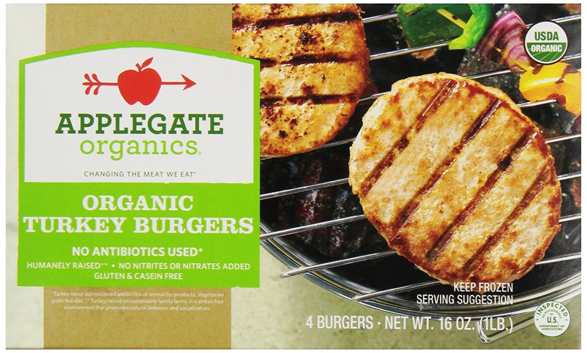 UPC 025317565004 product image for Applegate KHFM00050666 Organic Turkey Burgers - 16 oz | upcitemdb.com